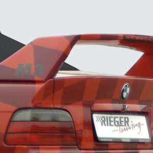 Alerón trasero Rieger con 3ª luz de freno para BMW Serie 3 E36 Coupé