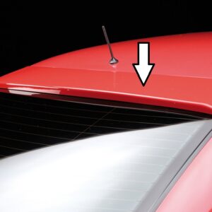 Cubierta de Ventana Trasera Rieger para Audi A4 (B5) Sedán