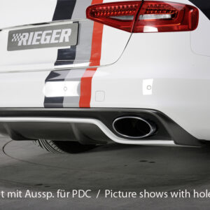 Difusor Trasero Audi S-Line Compatible con Audi A4 Avant (Facelift)