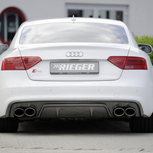 Difusor Trasero Audi S-Line Compatible con Audi A5 (B8/B81) Cabrio y Coupé