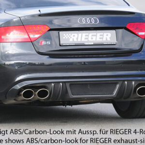 Difusor Trasero para Audi A5 y S5 (B8/B81) Sportback
