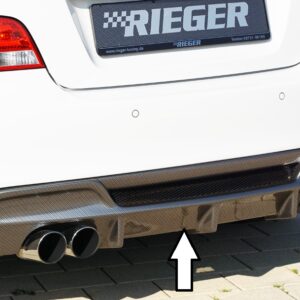 Difusor Trasero para BMW Serie 1 E82/E88 con Doble Salida