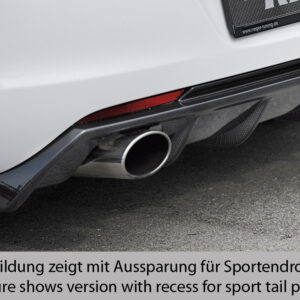 Difusor Trasero para Opel Astra J (5 Puertas y Hatchback)