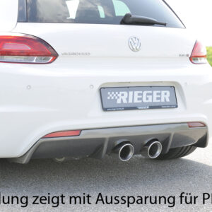 Difusor Trasero R-Line Compatible con VW Scirocco 3 y Scirocco R