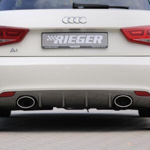 Difusor Trasero Rieger para Audi A1 (8X) - 3 y 5 Puertas