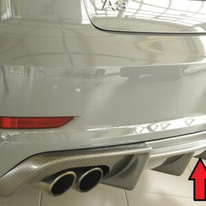 Difusor Trasero Rieger para Audi A3 (8V) - Diseño S-Line