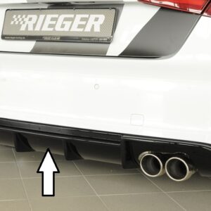 Difusor Trasero Rieger para Audi A3 (8V) y S3 (8V)