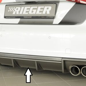 Difusor Trasero Rieger para Audi A3 (8V) y S3 (8V)