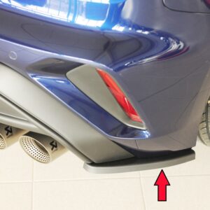 Difusor Trasero Rieger para Audi A3/S3 (GY) Sportback