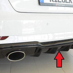 Difusor trasero Rieger para Audi A3 y S3 (8V)