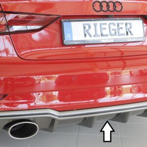Difusor Trasero Rieger para Audi A3 y S3 (8V)