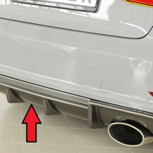 Difusor Trasero Rieger para Audi A3 y S3
