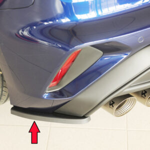 Difusor Trasero Rieger para Audi A3 y S3 (Sportback)