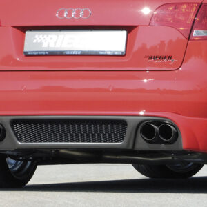 Difusor Trasero Rieger para Audi A4 (8E) - Compatible con Versiones S-Line y No S-Line
