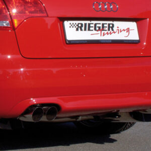 Difusor Trasero Rieger para Audi A4 (8E) Tipo B7 Avant y Limusina