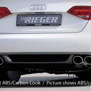 Difusor Trasero Rieger para Audi A4 (B8/B81) - 2007 a 2011