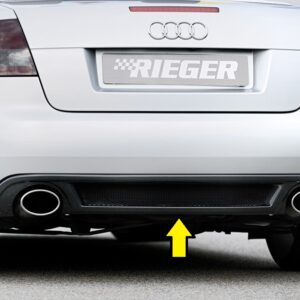 Difusor Trasero Rieger para Audi A4 Cabrio (2001-2005)