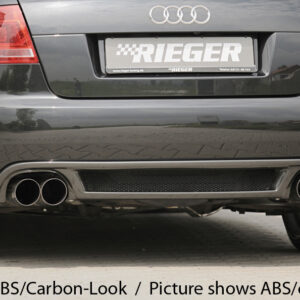 Difusor Trasero Rieger para Audi A4 Cabrio (8H)