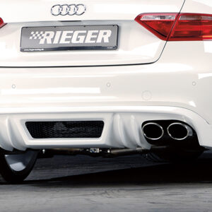 Difusor Trasero Rieger para Audi A5 (B8/B81) - Compatibilidad con Cabrio y Coupé