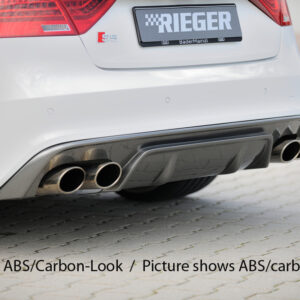 Difusor trasero Rieger para Audi A5 (B8/B81) - Convertible y Coupé