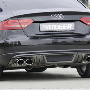Difusor Trasero Rieger para Audi A5 (B8/B81) Sportback 06.07-07.11