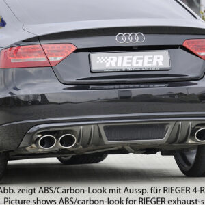 Difusor Trasero Rieger para Audi A5 (B8/B81) Sportback
