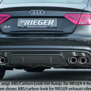 Difusor Trasero Rieger para Audi A5/S5 (B8/B81) Sportback