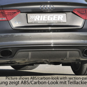 Difusor Trasero Rieger para Audi A5/S5 Sportback (B8/B81) 2010-2016