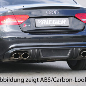 Difusor Trasero Rieger para Audi A5 y S5 (B8/B81) Sportback
