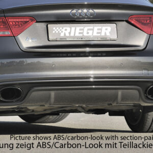 Difusor Trasero Rieger para Audi A5 y S5 Sportback (B8/B81)