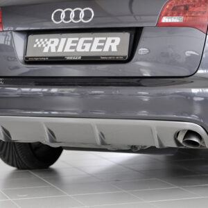 Difusor Trasero Rieger para Audi A6 (4F) Avant (2004-2008)