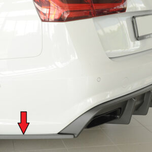 Difusor Trasero Rieger para Audi A6 (4G/C7) - Compatibilidad con S-Line
