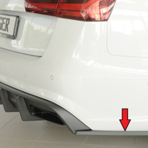Difusor Trasero Rieger para Audi A6 (4G/C7) - Compatible con S-Line