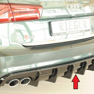 Difusor Trasero Rieger para Audi A6 (4G/C7) S-Line