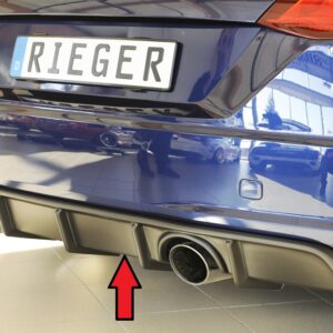 Difusor Trasero Rieger para Audi TT (8J-FV/8S)