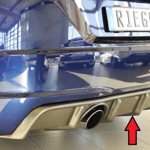 Difusor Trasero Rieger para Audi TT (8J-FV/8S)