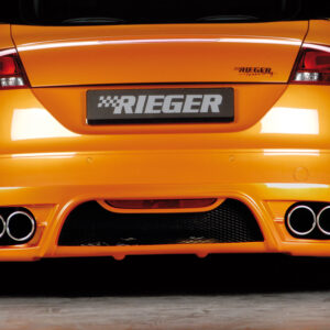 Difusor Trasero Rieger para Audi TT (8J) Coupé y Roadster