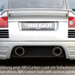 Difusor Trasero Rieger para Audi TT (8N) Coupé y Roadster 1998-2003