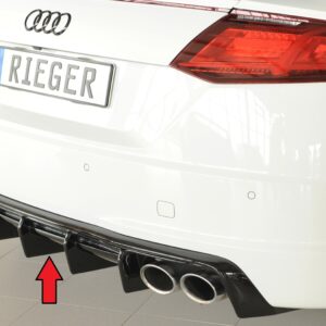 Difusor Trasero Rieger para Audi TT y TTS