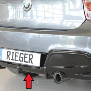 Difusor Trasero Rieger para BMW Serie 1 F20/F21