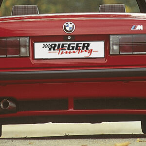 Difusor Trasero Rieger para BMW Serie 3 E30 Cabrio (Convertible) - Antes de 1987