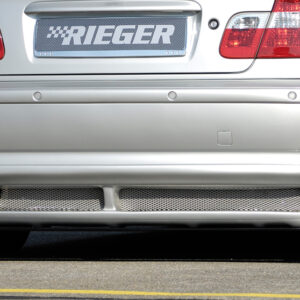 Difusor Trasero Rieger para BMW Serie 3 E46 (Sedán) - Modelos Diesel