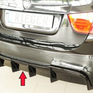 Difusor Trasero Rieger para BMW Serie 3 E90/E91 (2005-2008 y 2008 en adelante)