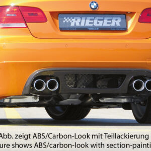 Difusor Trasero Rieger para BMW Serie 3 E92/E93 (335i/340i)