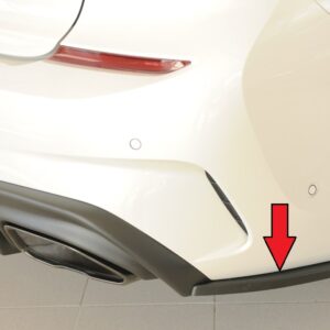Difusor Trasero Rieger para BMW Serie 3 G20/G21 (M340i/M340d)