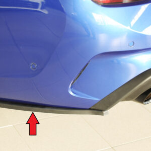 Difusor Trasero Rieger para BMW Serie 3 G20 y G21
