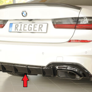 Difusor Trasero Rieger para BMW Serie 3 G20 y G21 (M340i / M340d)