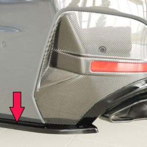 Difusor Trasero Rieger para BMW Serie 4 G26 y i4 G26