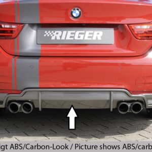 Difusor Trasero Rieger para BMW Serie 4 M (435i/440i)