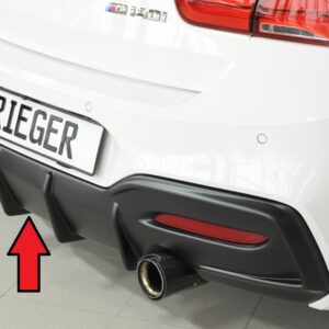 Difusor Trasero Rieger para BMW M-Series (M135i / M140i)